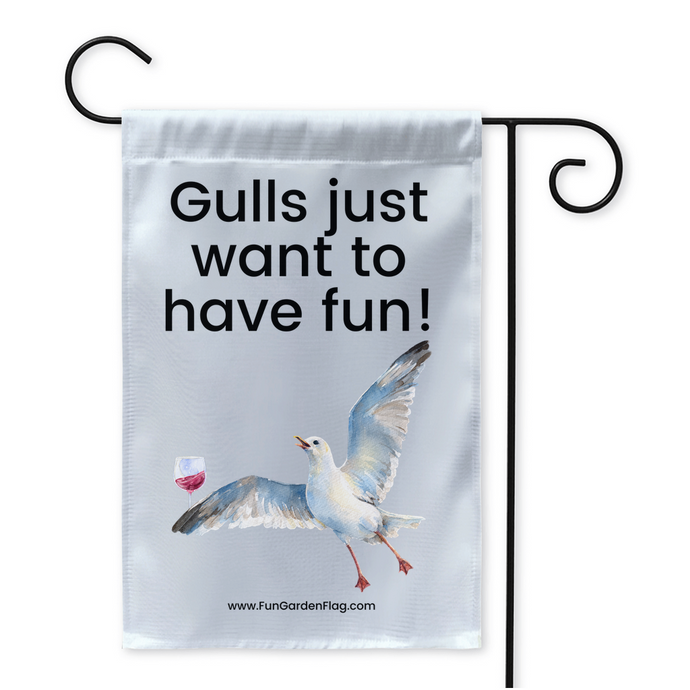 Gulls just want to have fun